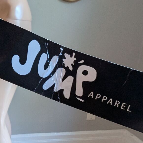 NWT Vintage Y2K Jump Mini Dress Red Satin Strapless Party Ombre Size 3 - Picture 11 of 11